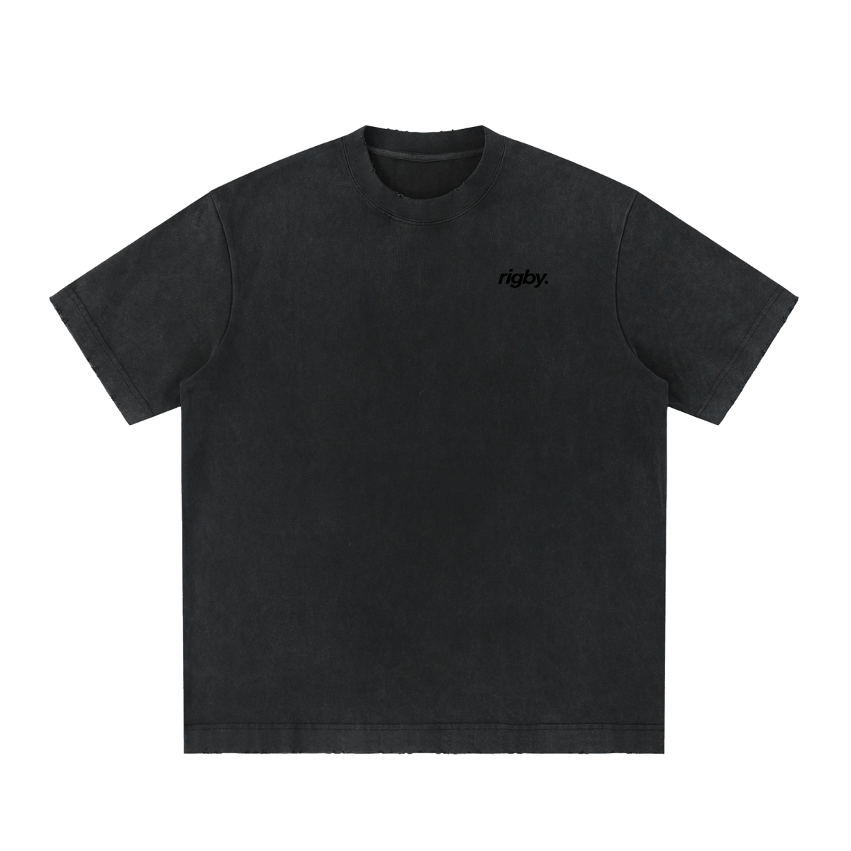 archive - Heavyweight Vintage Washed Frayed T-Shirt