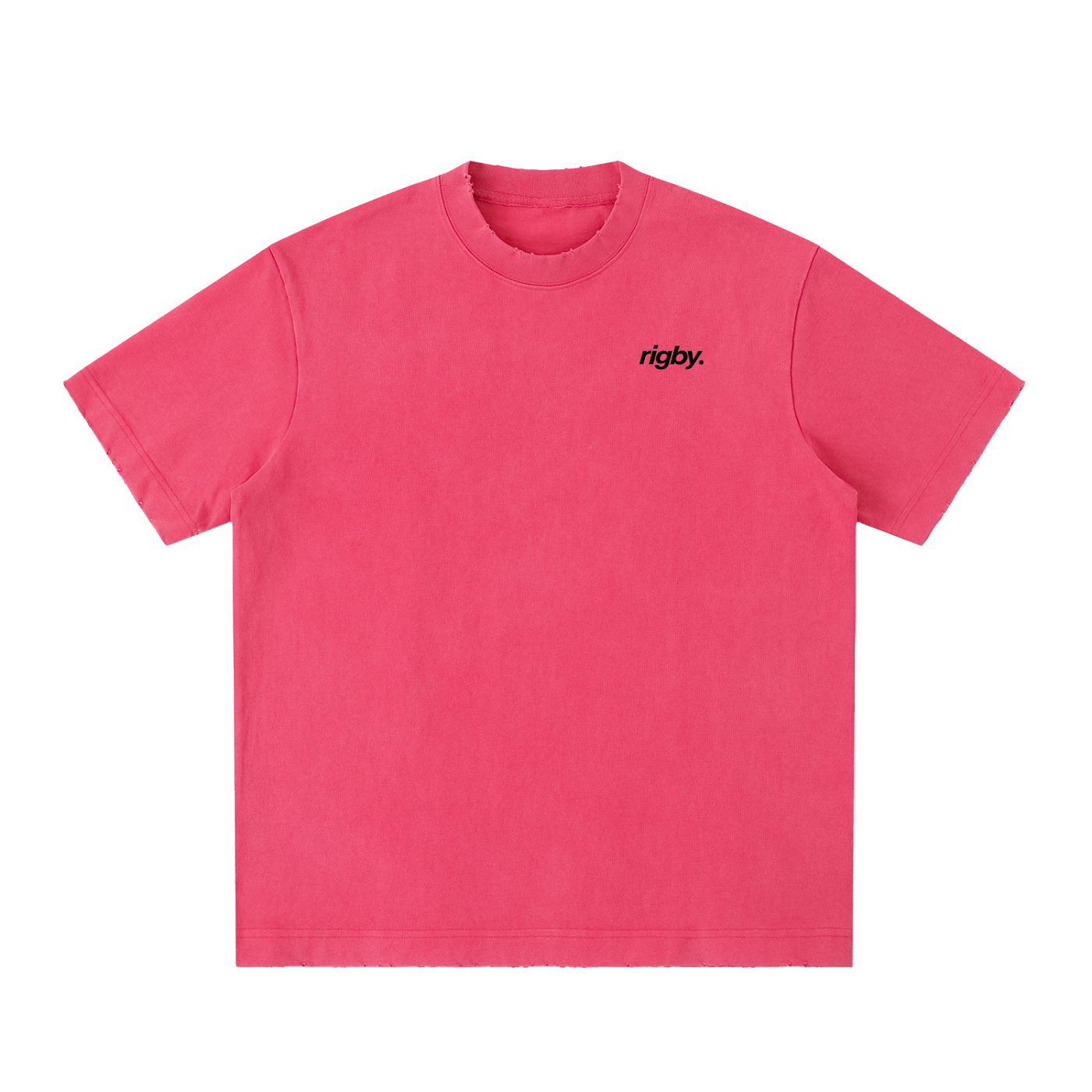 archive - Heavyweight Vintage Washed Frayed T-Shirt