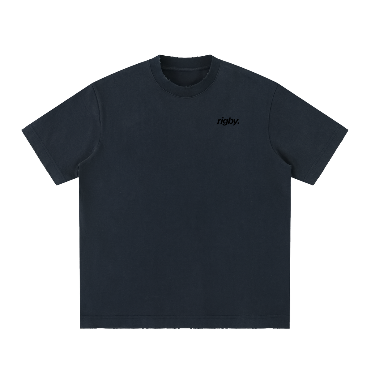 archive - Heavyweight Vintage Washed Frayed T-Shirt