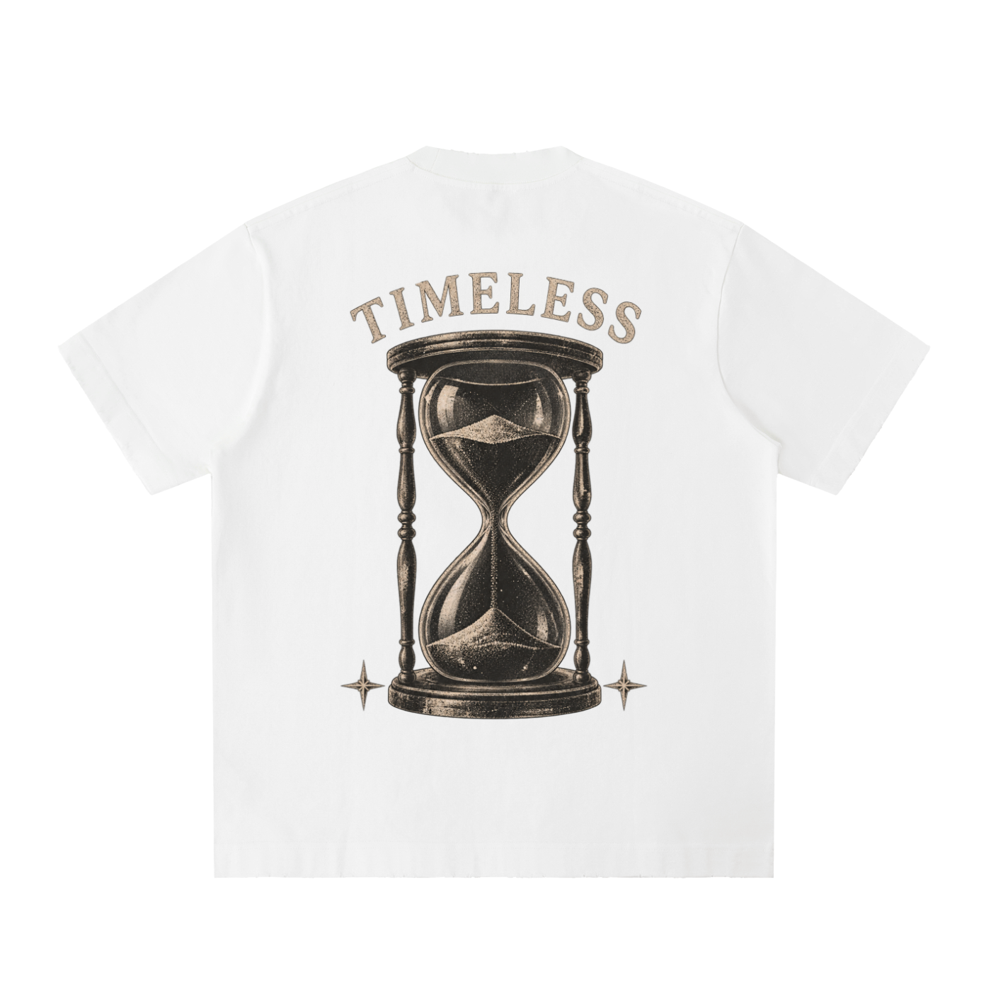 timeless - Heavyweight Vintage Washed Frayed T-Shirt