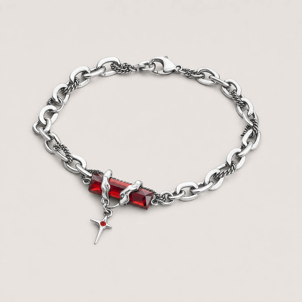 Star Rock Charm Chain